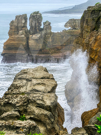 Pancake Rocks  Nouvelle Zélande