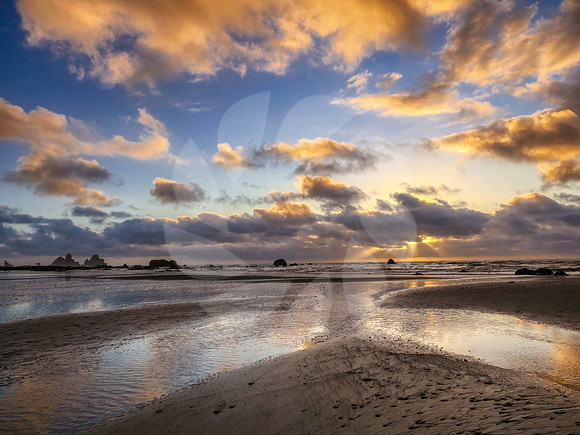 Crépuscule  Nouvelle Zélande