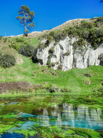 Eaux claires en Nouvelle Zélande